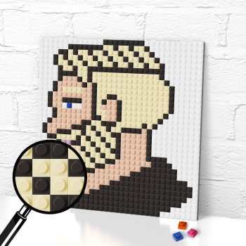 I would never be a Simp Meme lego pixel art render