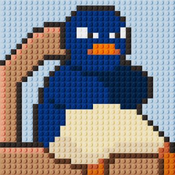 Well now I am not Doing It Meme lego pixel art